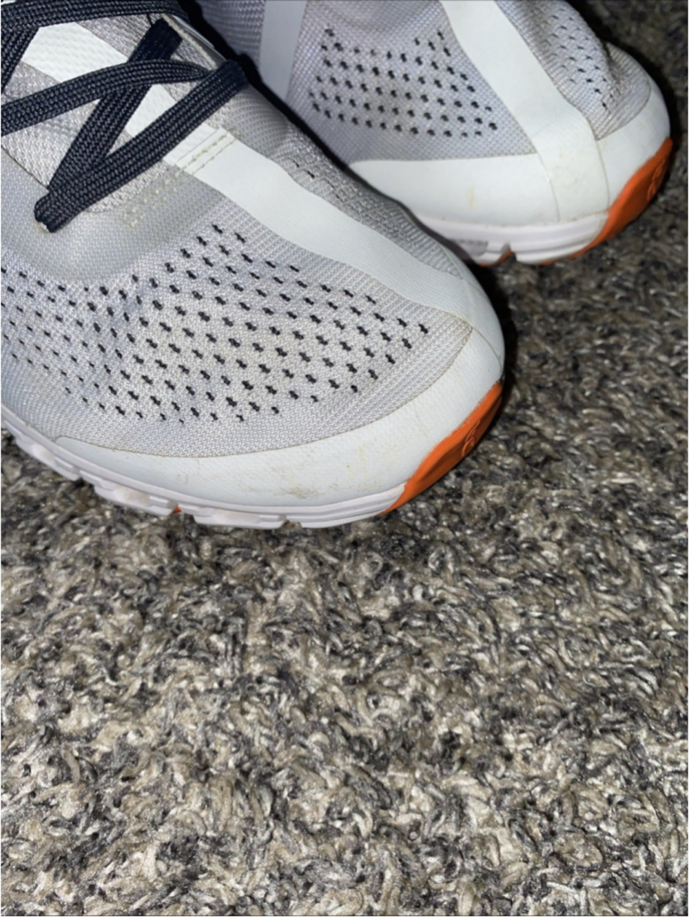On Cloudflow Womens Size 9.5 Gray Green Athletic Running Walking Shoes Sneakers - Picture 8 of 13